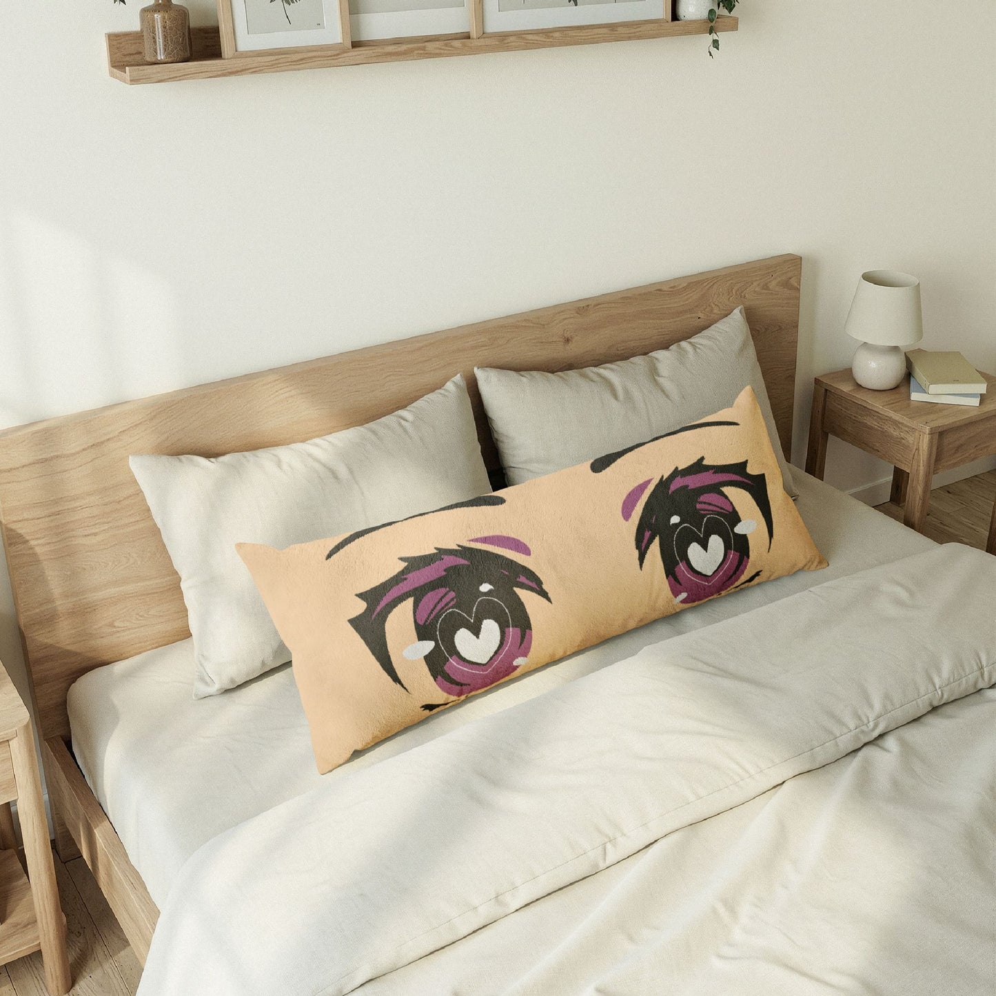 Kawaii Anime Inlove Eyes Body Pillow
