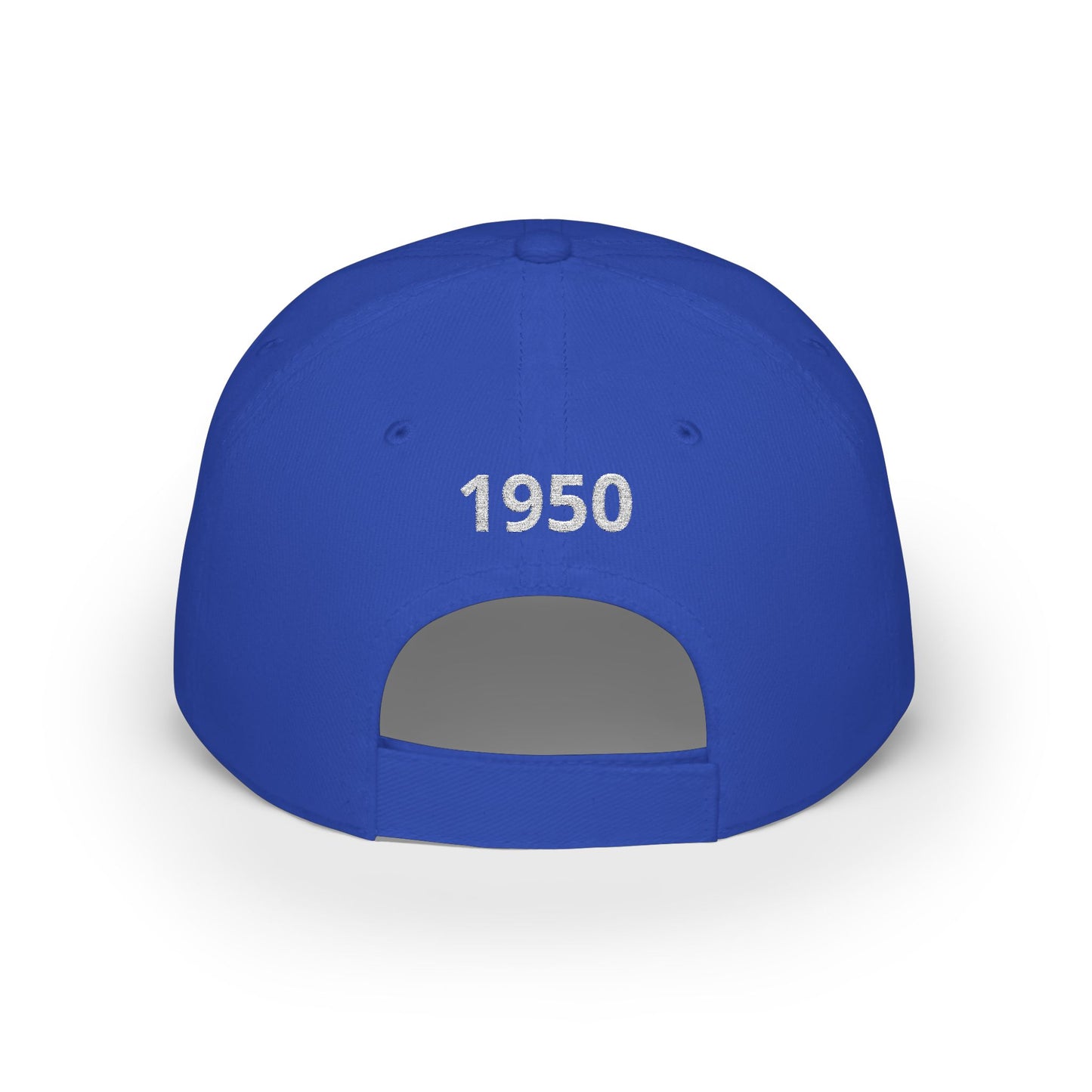 Made By You - Initials and birth year low profile baseball cap