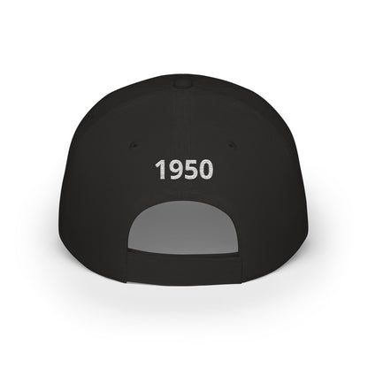 Made By You - Initials and birth year low profile baseball cap