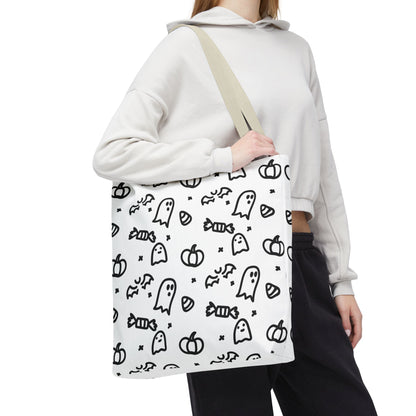 Halloween Pattern Tote Bag