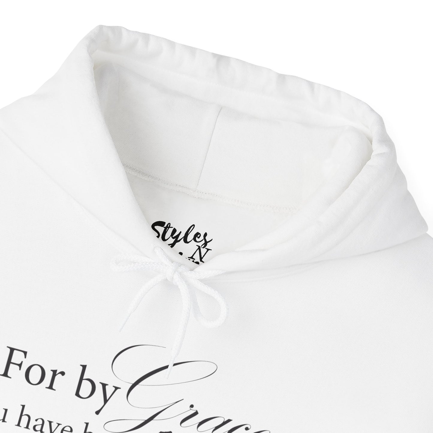 By Grace You Have Been Saved Through Faith Hoodie