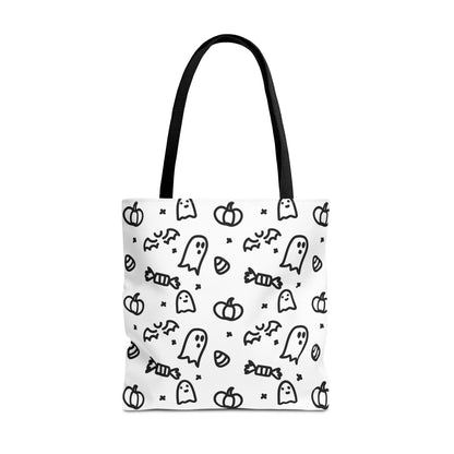 Halloween Pattern Tote Bag