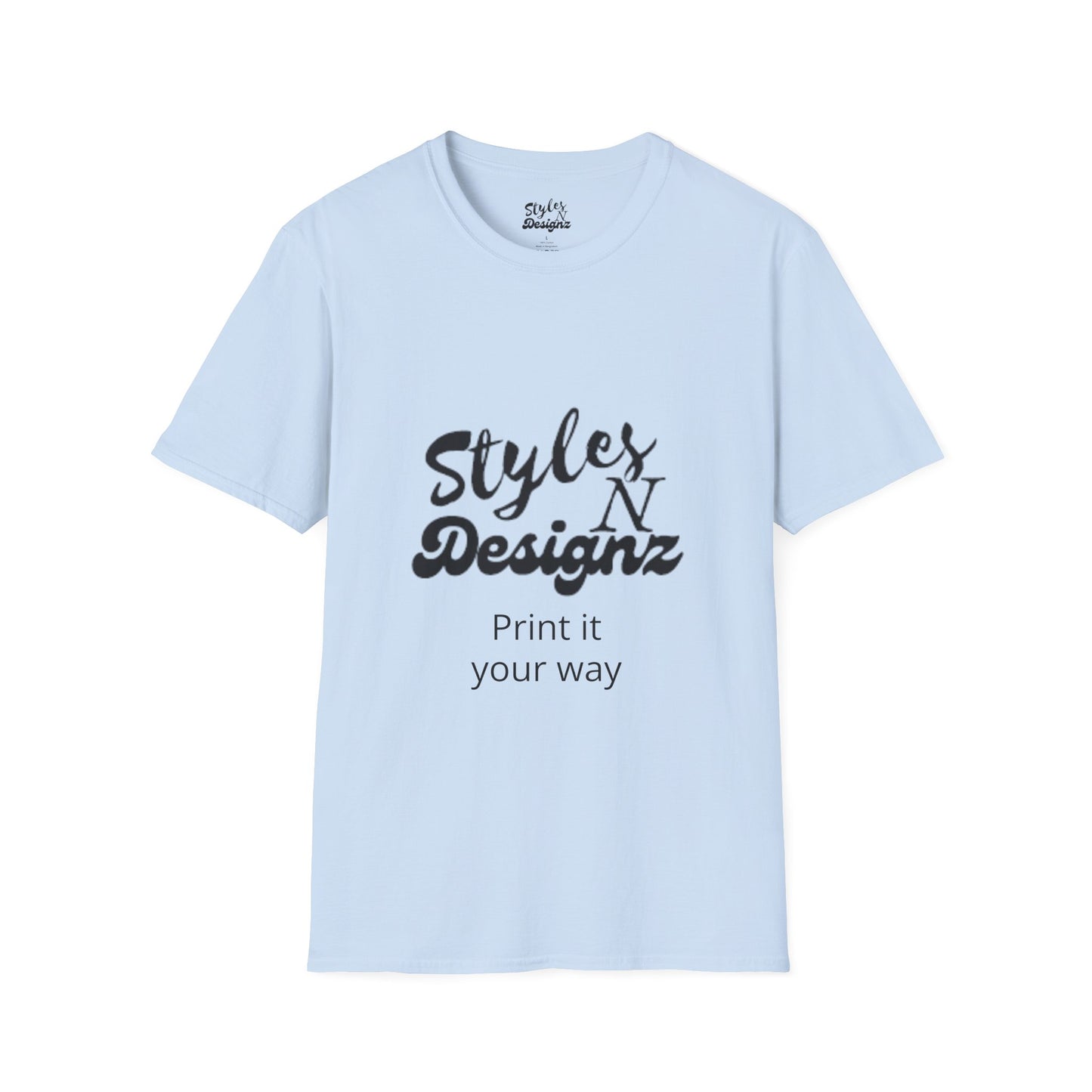 Made by you - "Say it your Way" Lightweight T-shirt