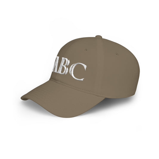 Made By You - Initials and birth year low profile baseball cap