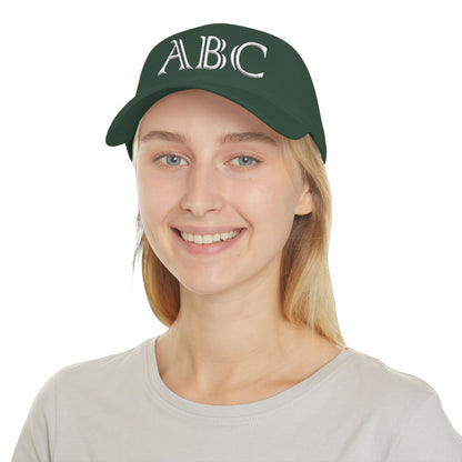 Made By You - Initials and birth year low profile baseball cap