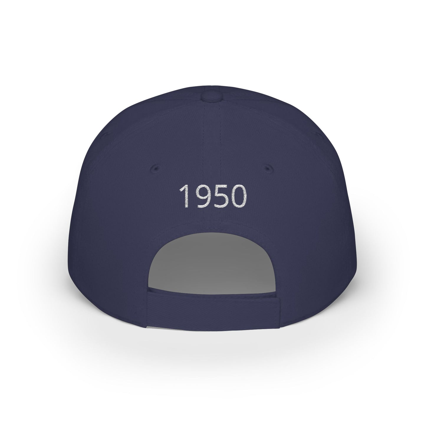 Made By You - Initials and birth year low profile baseball cap