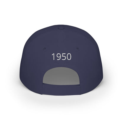 Made By You - Initials and birth year low profile baseball cap