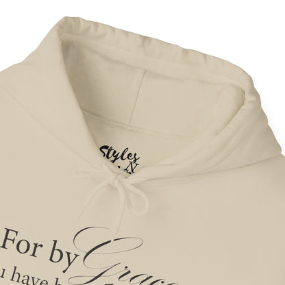 By Grace You Have Been Saved Through Faith Hoodie