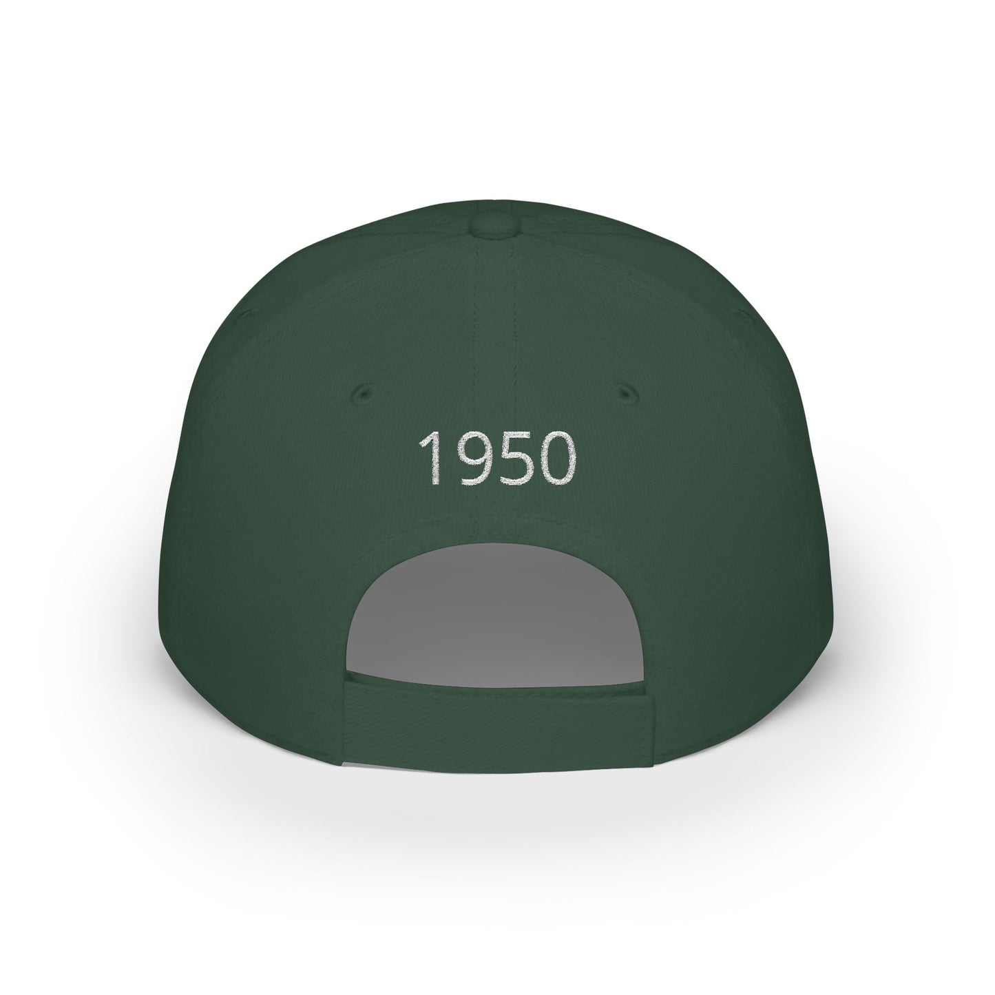 Made By You - Initials and birth year low profile baseball cap