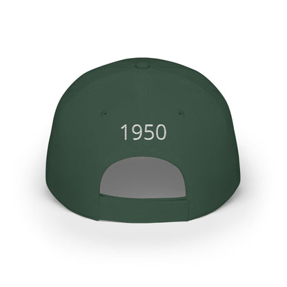 Made By You - Initials and birth year low profile baseball cap