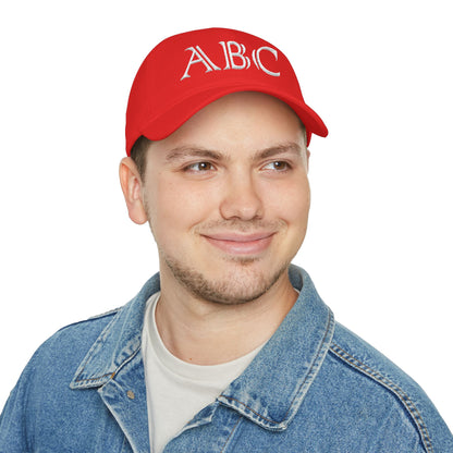 Made By You - Initials and birth year low profile baseball cap