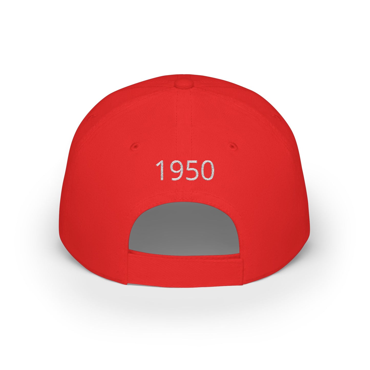 Made By You - Initials and birth year low profile baseball cap