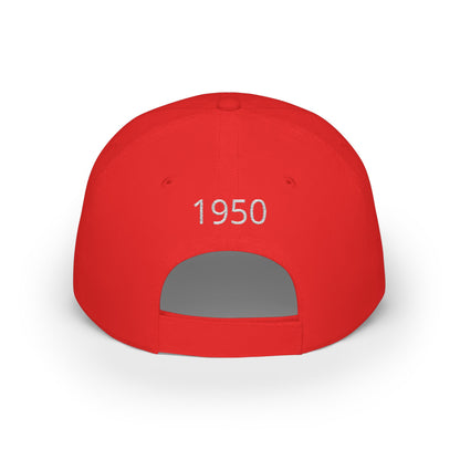 Made By You - Initials and birth year low profile baseball cap