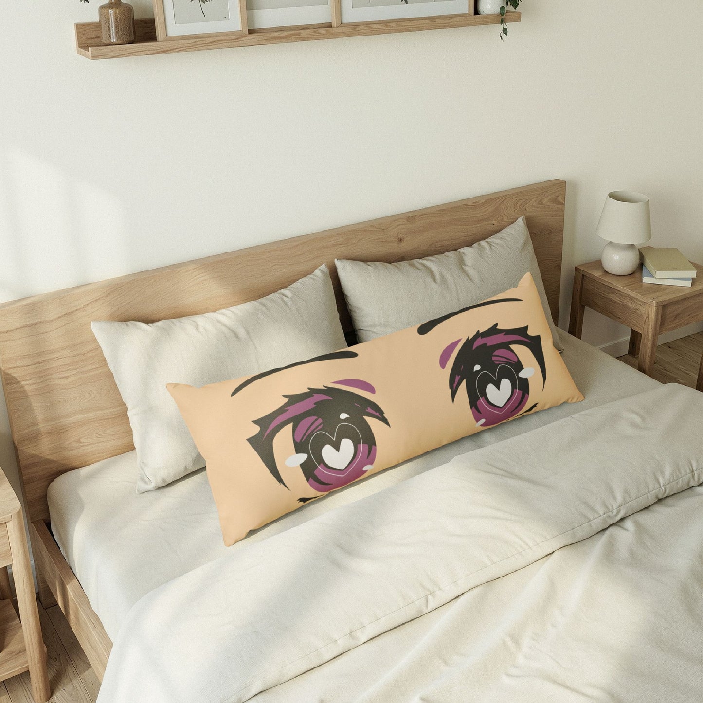 Kawaii Anime Inlove Eyes Body Pillow